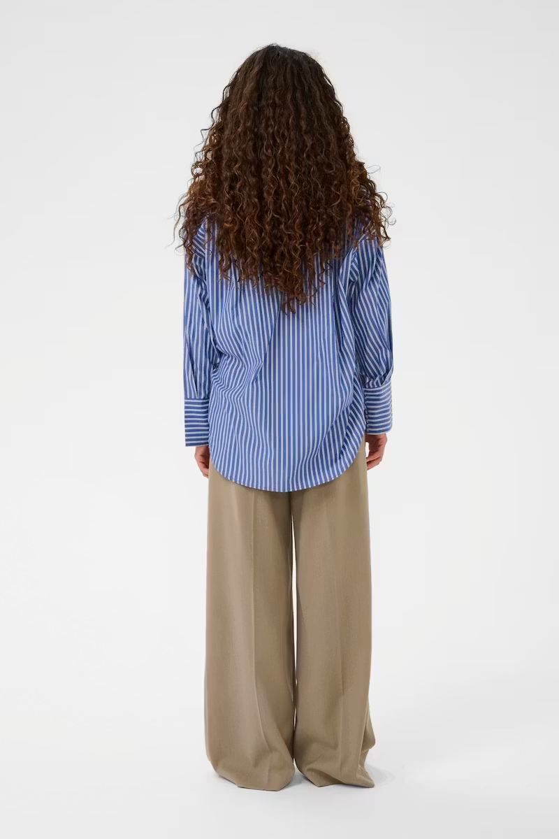 Calken Shirt, Nouvean Navy Stri