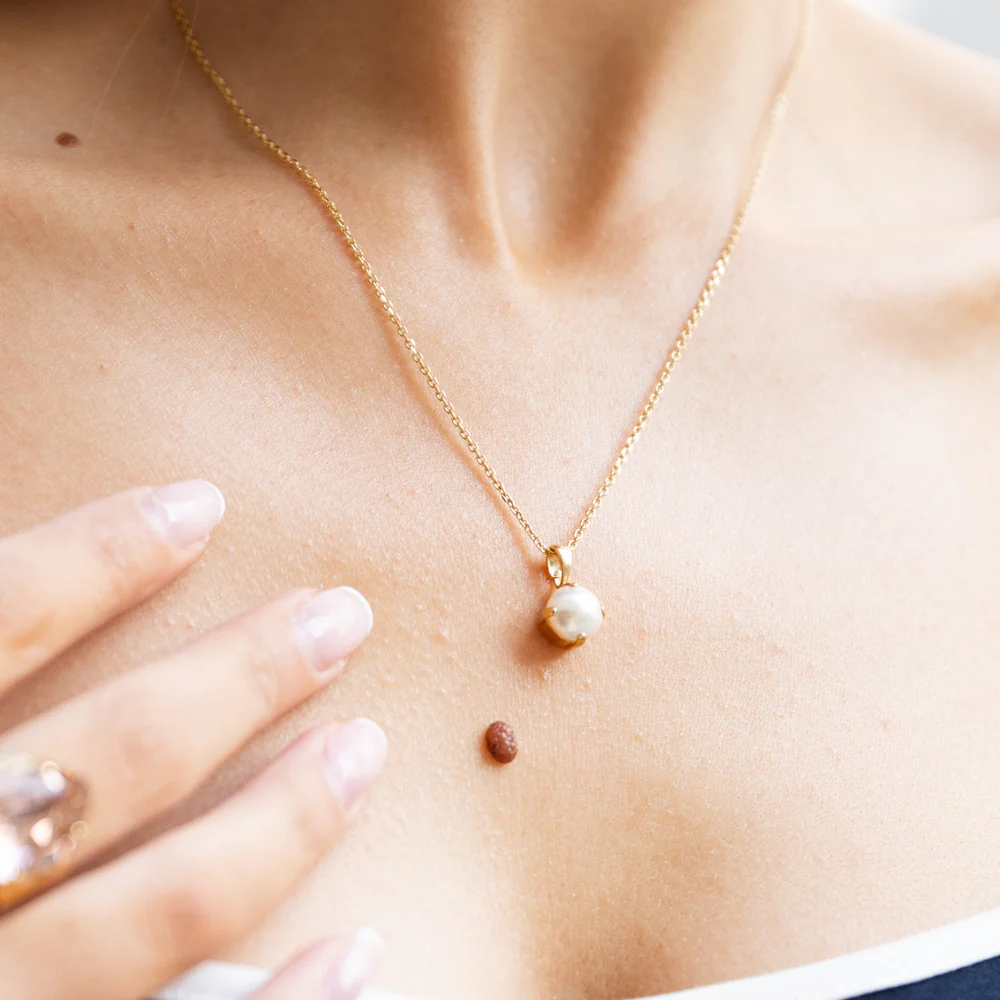 Classic Petite Necklace, pearl
