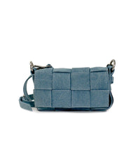 Load image into Gallery viewer, Braided iPhone Bag, denim blue