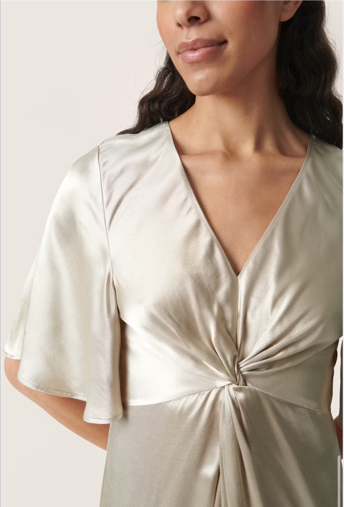 Milu Midi Dress STUDIO, spray green