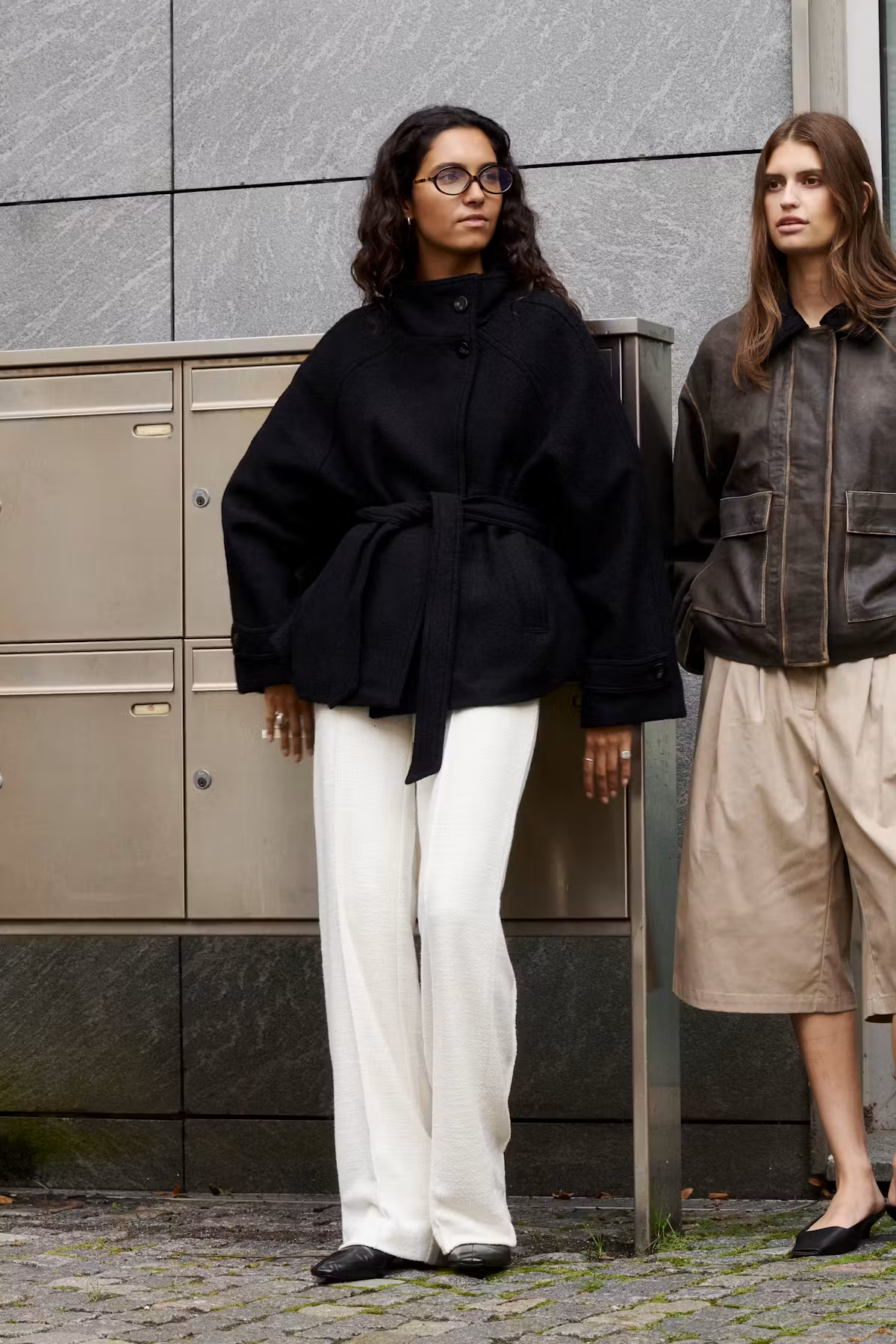 Angelina Double Breasted Jacket, black