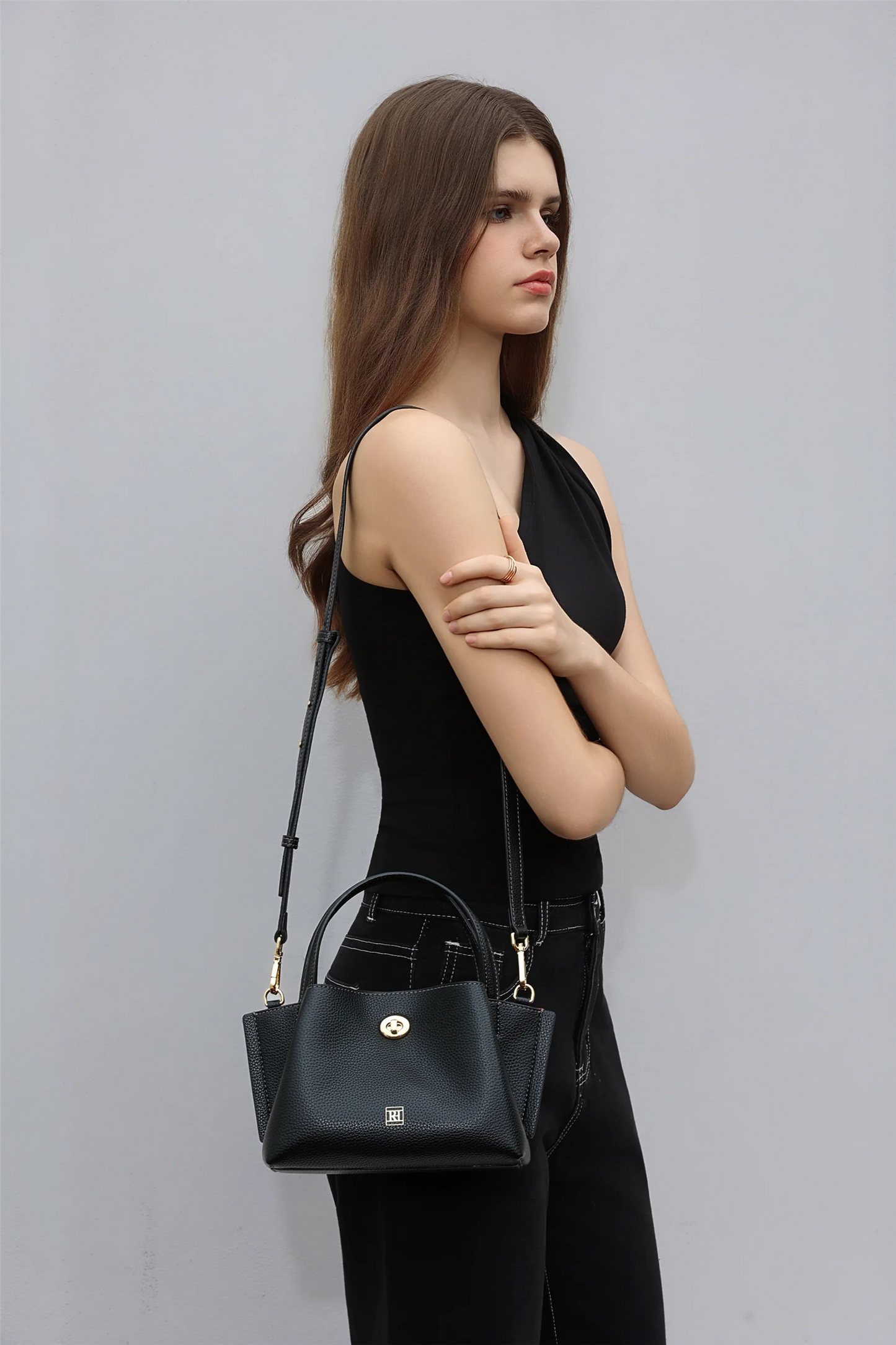 Mini Molly Tote, black