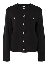 Load image into Gallery viewer, Yaspimi Knit Cardigan, black