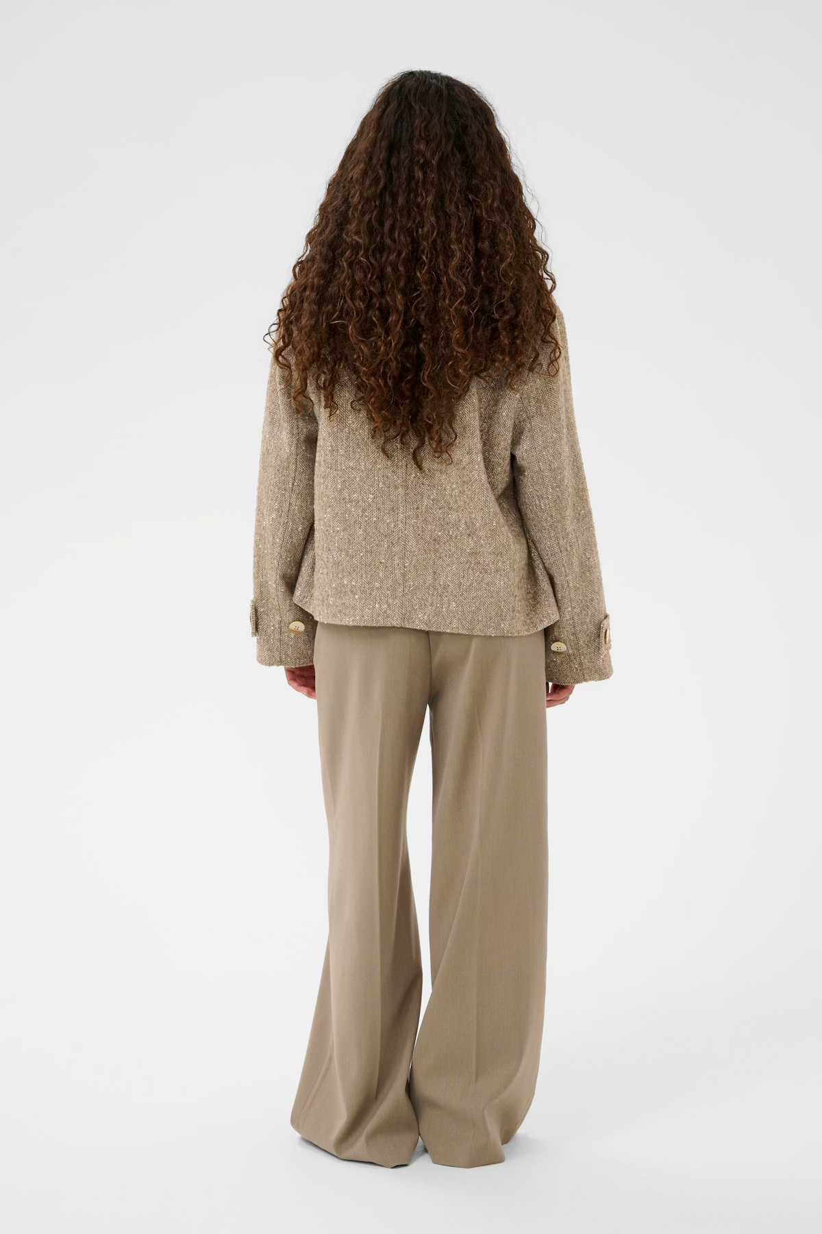 Oleia Akeleje Jacket, fossil/white twill