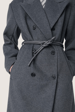 Load image into Gallery viewer, Mafalda Coat, dark grey melange