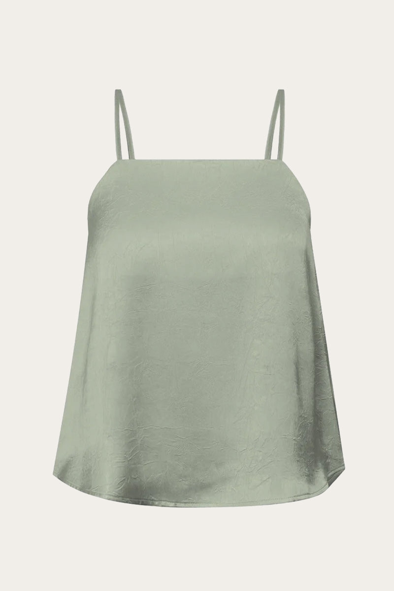 Emily Strap Top, dusty green