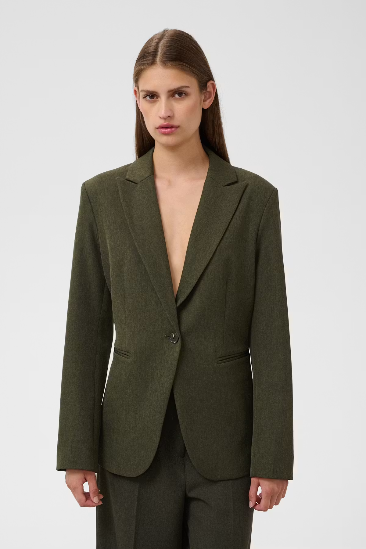 Lilu Corinne Short Blazer, rosin melange
