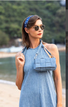 Load image into Gallery viewer, Braided iPhone Bag, denim blue