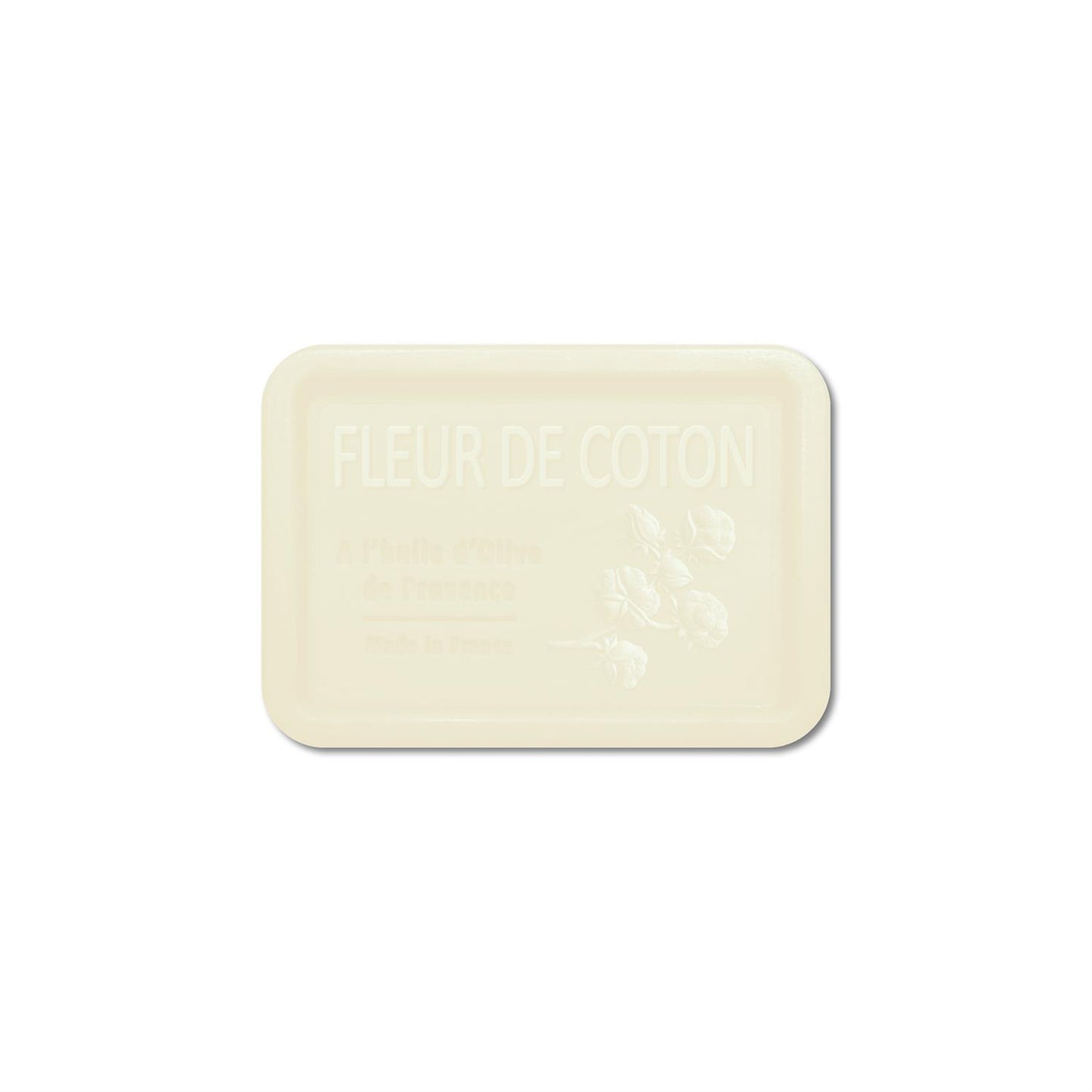 Savon 120 g - Fleur de Coton, à l'huile d'Olive AOP de Provence