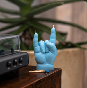 Baby Candle, YOU ROCK, blue