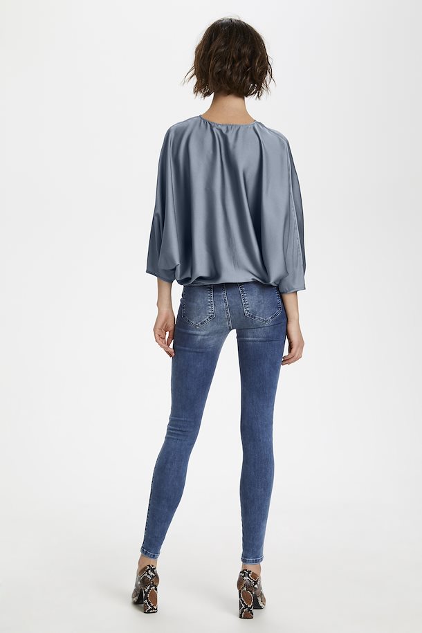 Veria Blouse 3/4, flint stone