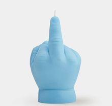 Load image into Gallery viewer, Baby Candle, F***YOU, blue