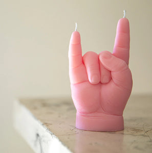 Baby Candle, YOU ROCK, pink