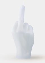 Load image into Gallery viewer, Candle Hand, F*** YOU, white