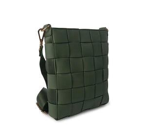 Braided Strap Bag Green