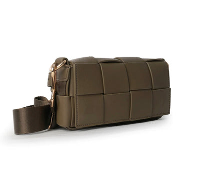 Braided iPhone Bag Taupe