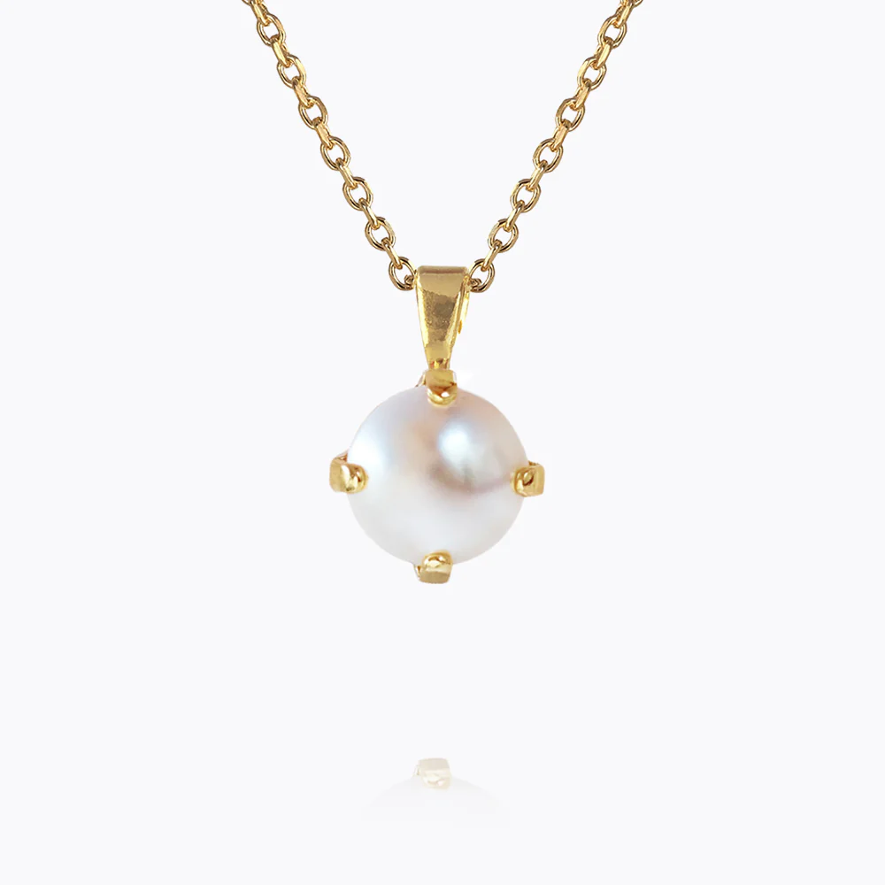 Classic Petite Necklace, pearl