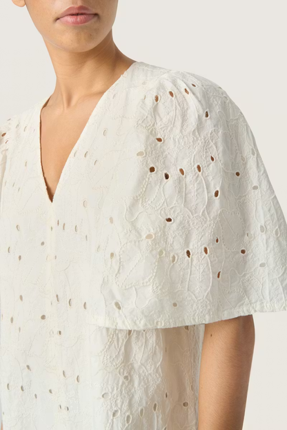 Kiara Dress, whisper white