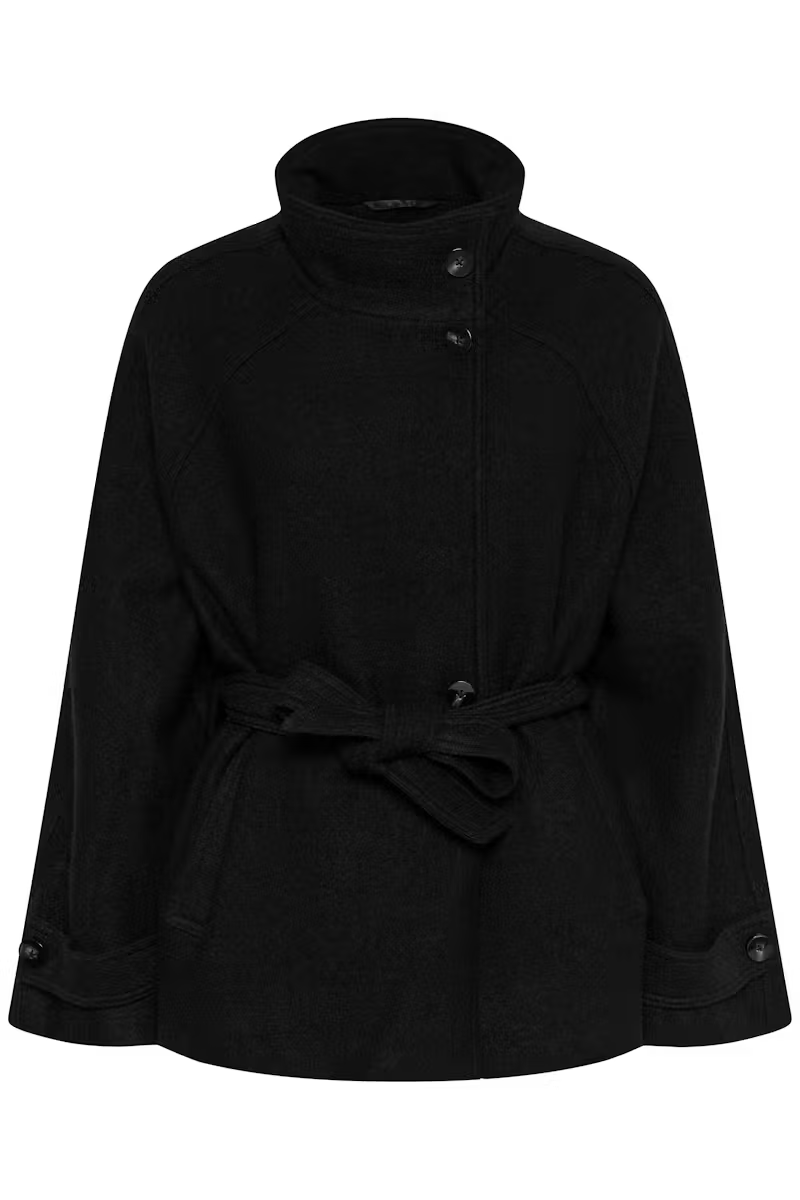 Angelina Double Breasted Jacket, black