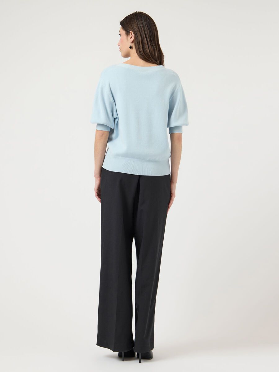 Yasfonny Knit Cardigan, skyway