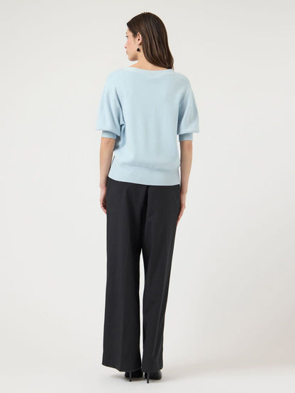 Yasfonny Knit Cardigan, skyway