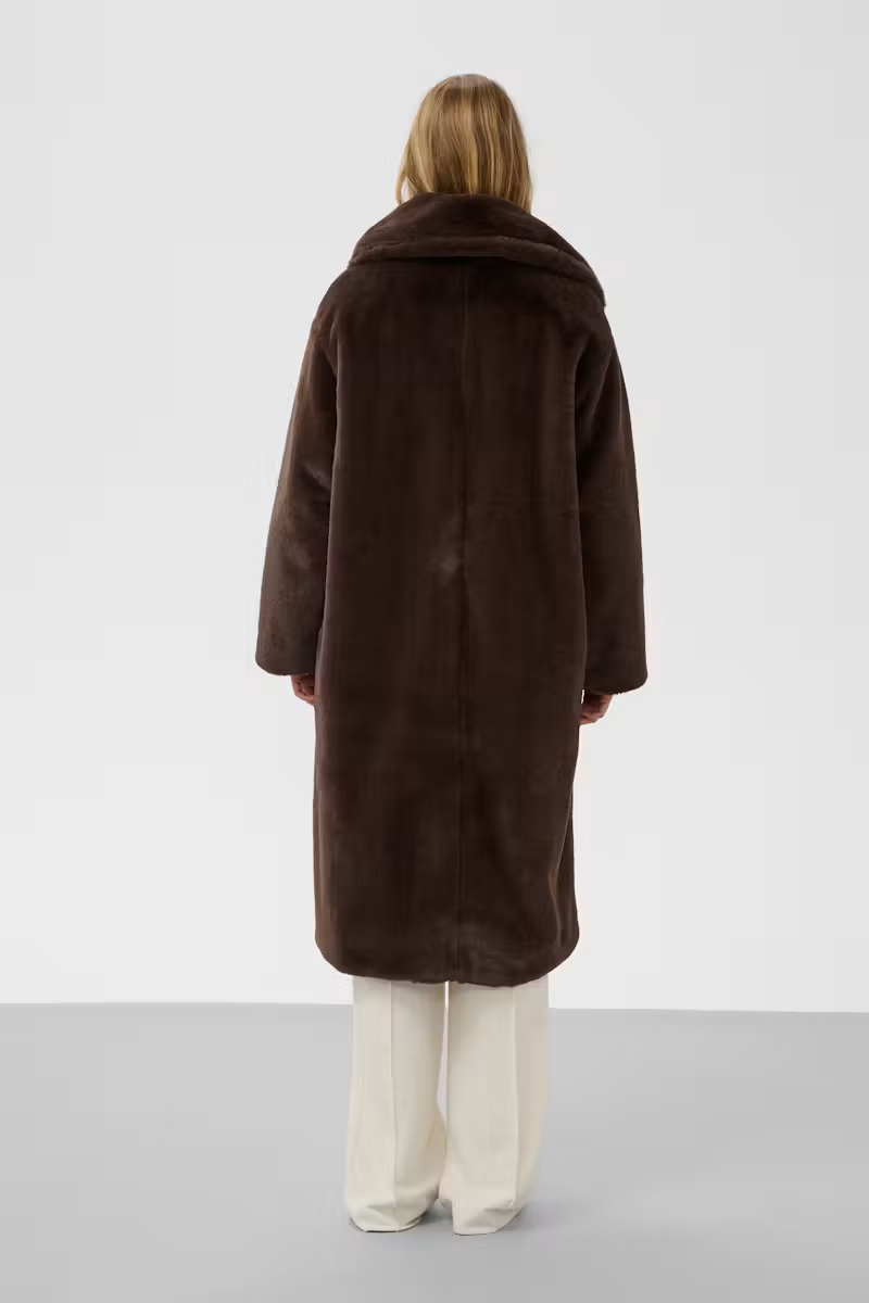 Estacia Coat, chocolate brown