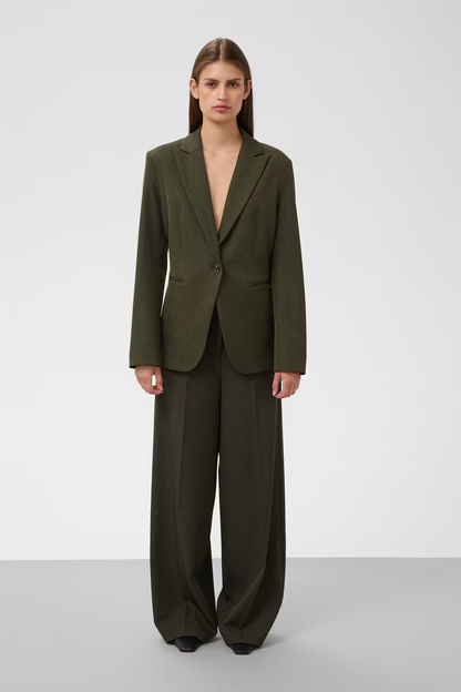 Lilu Corinne Short Blazer, rosin melange