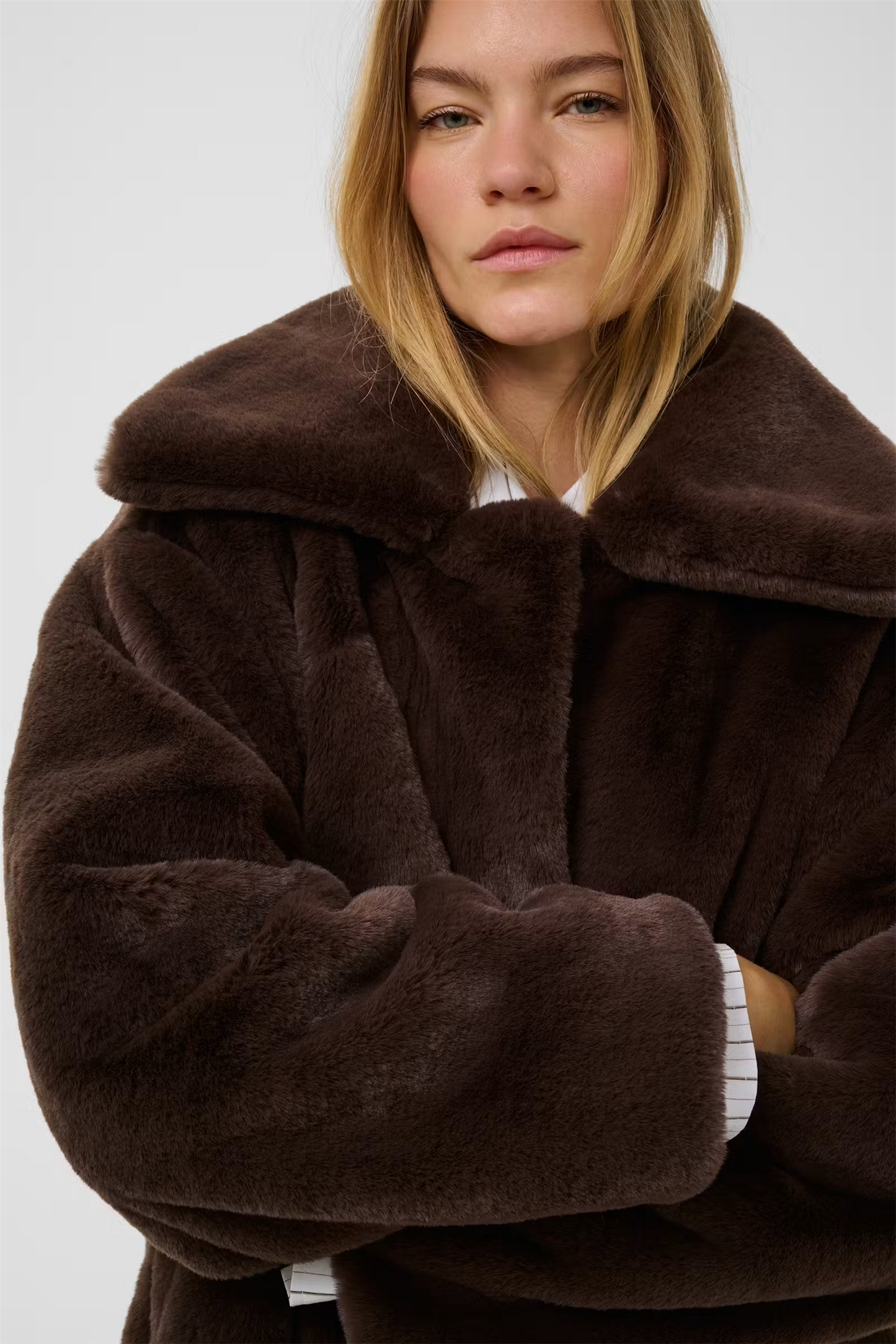 Estacia Coat, chocolate brown