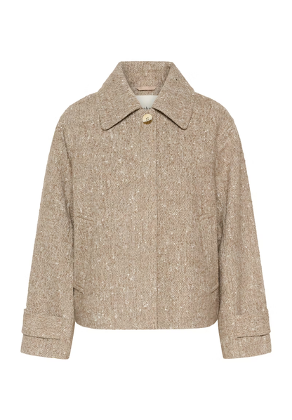 Oleia Akeleje Jacket, fossil/white twill