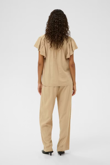 Aria Blouse, white pepper