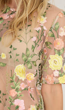Load image into Gallery viewer, Fuchsia Blouse sand/yellow