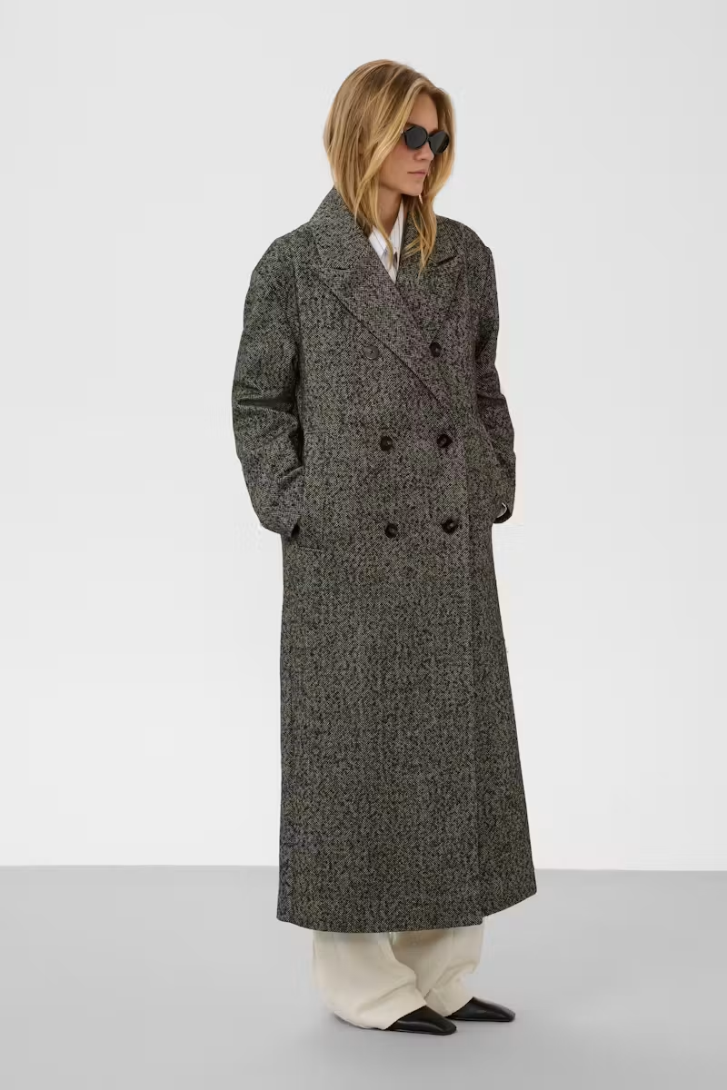Cova Mafalda Coat, feather gray