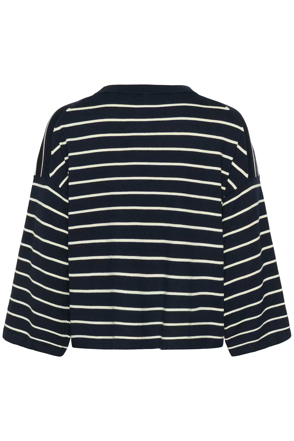 Spina Boxy Pullover Cropped, salute /white