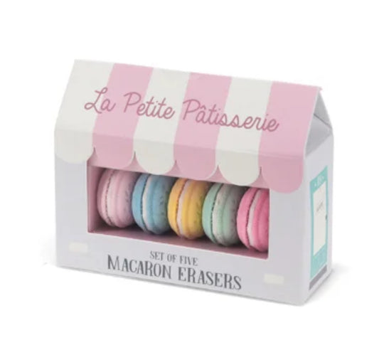 Erasers (set of 5) - Macarons