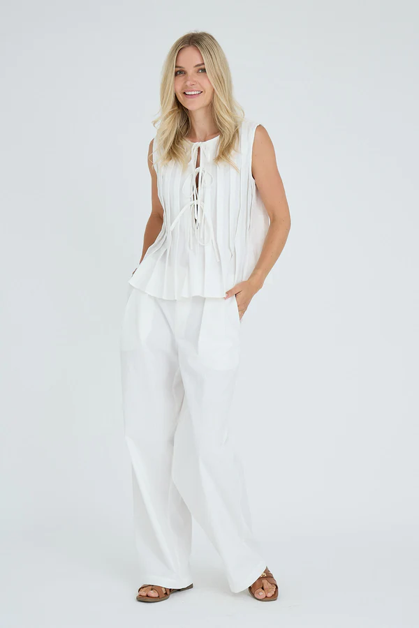 Lina Top, white