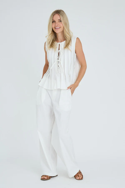 Lina Top, white