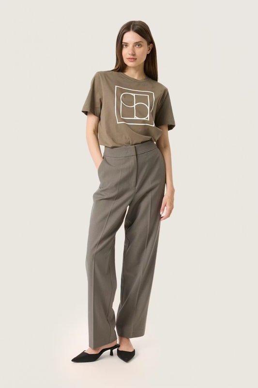 Milica Ragna Pants, morel mel