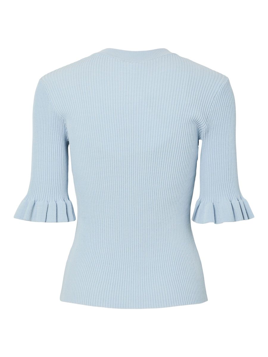 Yasmikla Knit Top, skyway