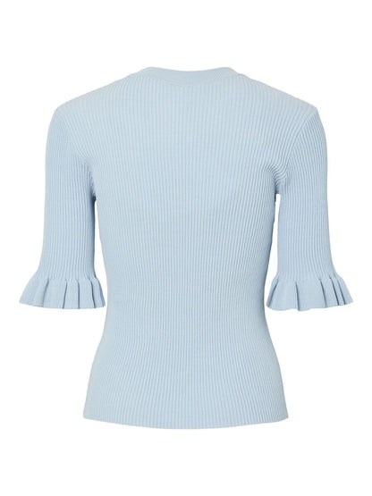 Yasmikla Knit Top, skyway