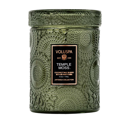Small Jar Candle 50h, temple moss