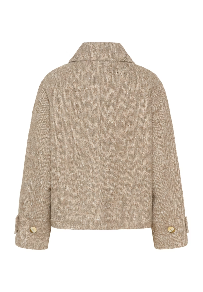 Oleia Akeleje Jacket, fossil/white twill