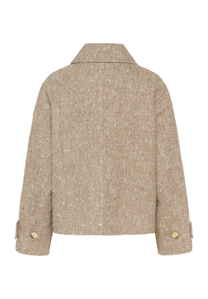 Oleia Akeleje Jacket, fossil/white twill