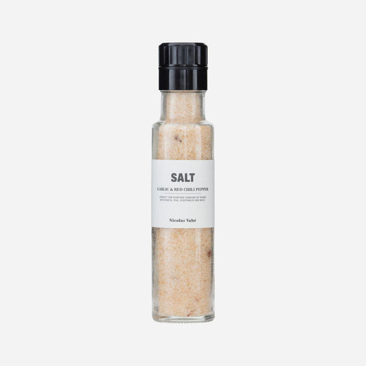 Salt, hvitløk/rød chili