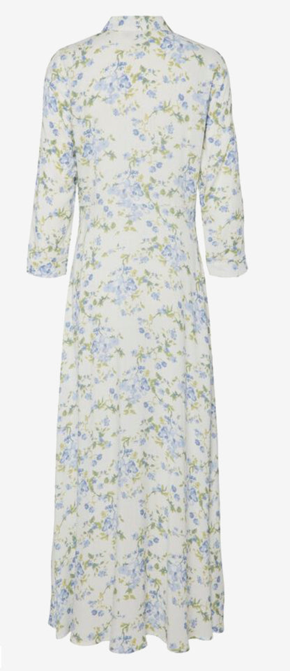 Yassavanna Long Shirt Dress, star white//sumelli