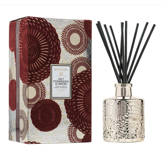 Reed Diffuser, gilt, pomander, hinoki, 100 ml