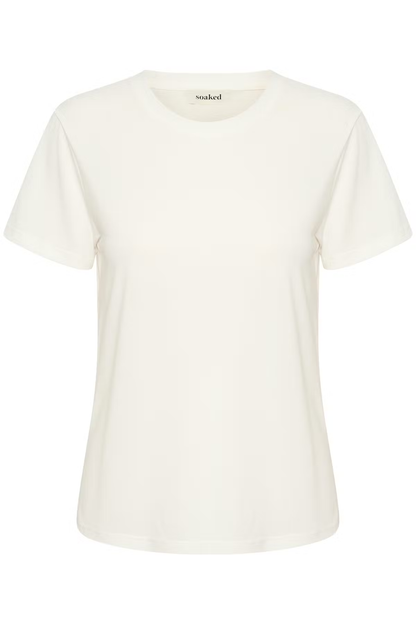 Columbine Tee, broken white