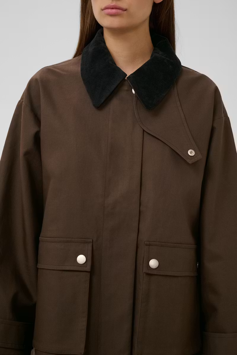 Jennah Jacket, chocolate brown
