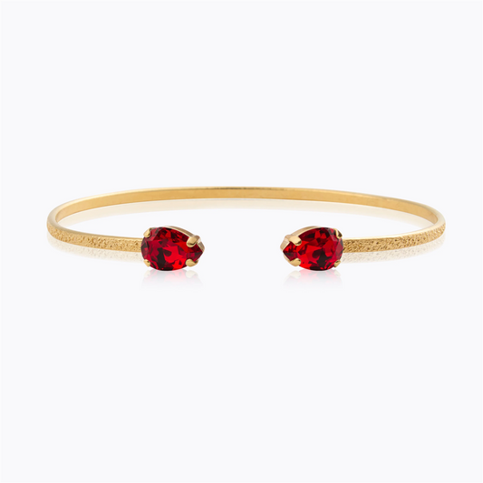 Petite Drop Bracelet Gold, light siam