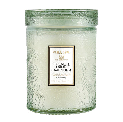 Small Jar Candle, French cade/lavender