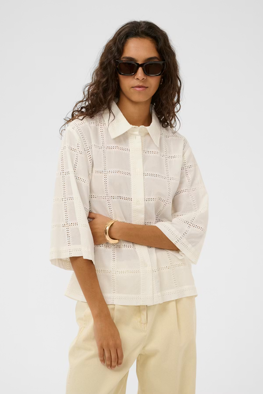 Carmelita Shirt, broken white